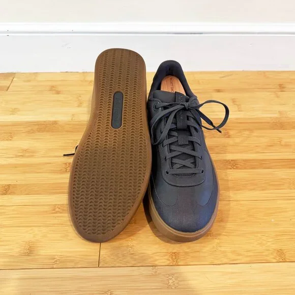 Lululemon Cityverse sneaker, Men's size 12, Grey Vegan leather with gumsole - Picture 8 of 10